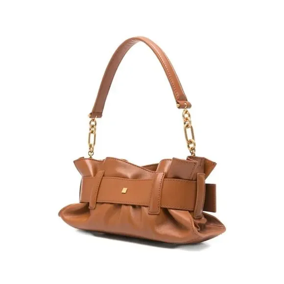 Balmain Women "Anthem Mini" Calfskin Bag - Picture 4 of 5